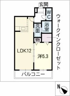 フレシール【2階】の間取り