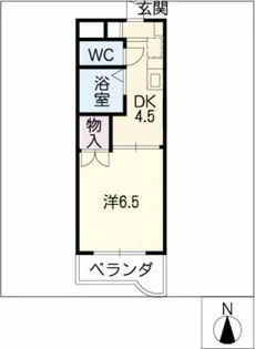 アビタシオン山手【7階】の間取り