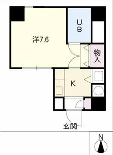 山花ガーランド【4階】の間取り