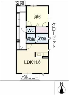 TYタウン【2階】の間取り