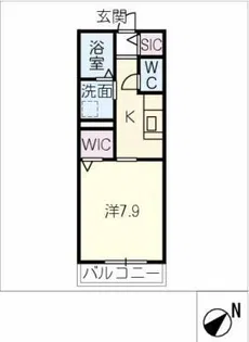 HEIMMAISON LS HIRABARI【3階】の間取り