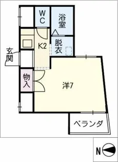 コンフォート【3階】の間取り
