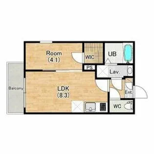 ジーメゾン知立エルペシア【0103号室】の間取り