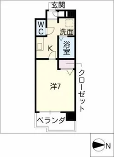 アドバンストコート【2階】の間取り