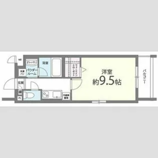 兵庫県尼崎市七松町1丁目【マンション】の間取り
