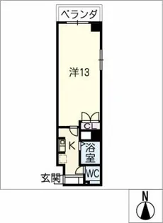 江口THビル【3階】の間取り