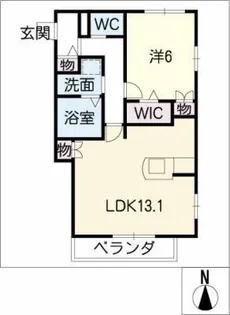 エクセルハイム【4階】の間取り