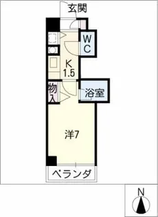 山花ガーランド【2階】の間取り