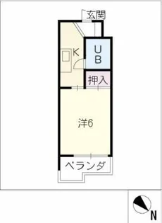 パーク白山【2階】の間取り