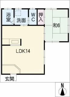 KU・RA・SO【1階】の間取り