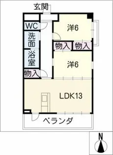 Casa Esta Vivo【2階】の間取り