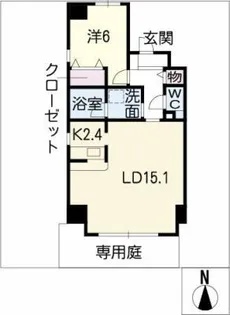 incrocci【1階】の間取り