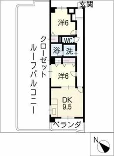 ステージM【4階】の間取り