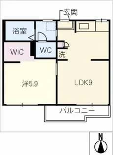 アネックス東【1階】の間取り