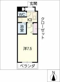 IBはら【7階】の間取り