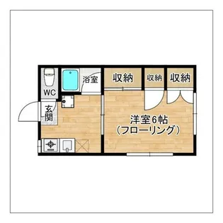 メルサハイツ【B111号室】の間取り