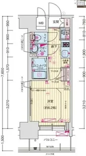 プレサンス丸の内城雅【3階】の間取り