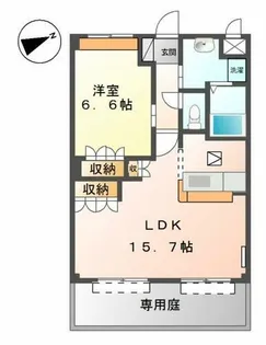 メゾン ガーベラ【1階】の間取り
