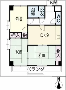グランドール新栄【11階】の間取り