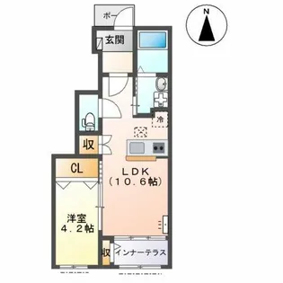 lanterna【1階】の間取り