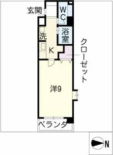 マーヴェラス自由が丘【3階】の間取り