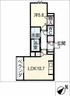 Nexpia Ⅱ【1階】の間取り