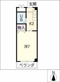 COSMOS【2階】の間取り
