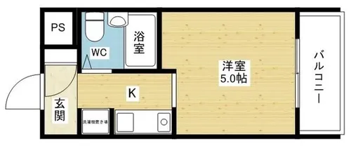 グリーンハイツⅡ【1階】の間取り