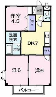ファミ-ル渡辺【2階】の間取り