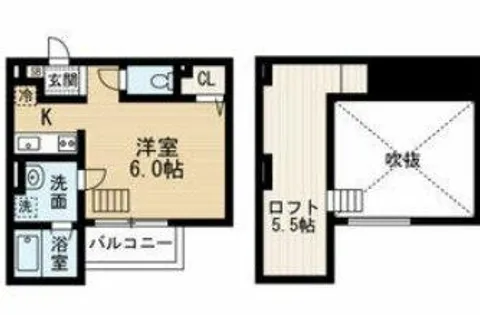 LuvStyle垂水【1階】の間取り