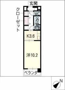 シャルマン【3階】の間取り