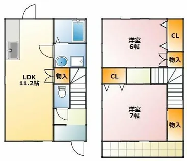 メルシー 1【1号室】の間取り