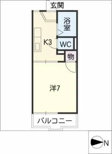 TOWN若草【2階】の間取り