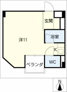コートハウス【3階】の間取り