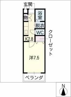 ソフィア宮東【3階】の間取り
