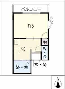 ベルコモンズ【1階】の間取り