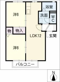 セレーノ【2階】の間取り