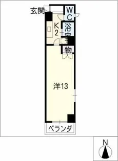 江口THビル【3階】の間取り