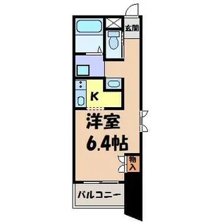 グランステージ千種【4階】の間取り