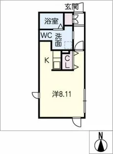 Branche御器所【3階】の間取り