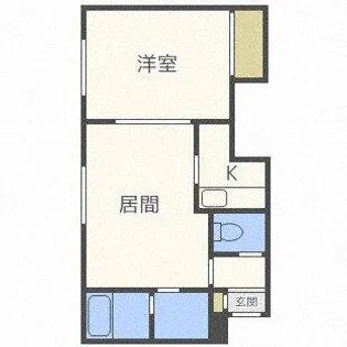 メープル7・7【3階】の間取り