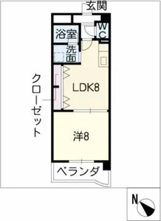 ルアージュ寿【3階】の間取り