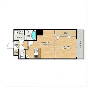 リファレンス東公園【8階】の間取り