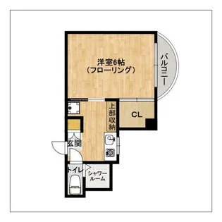 LIGARE KASHII【207号室】の間取り