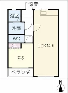 鈴木マンション【3階】の間取り