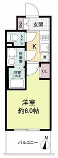 1Kの間取り画像