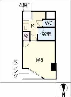 パラシオンFJ【6階】の間取り