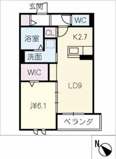 LUGALO MK【2階】の間取り