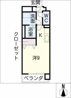 バウムガルテン【3階】の間取り