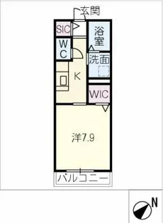 HEIMMAISON LS HIRABARI【3階】の間取り